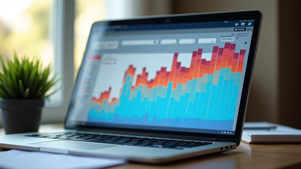 Mapa de calor de um website mostrando áreas clicadas e comportamento de utilizadores em vermelho e azul