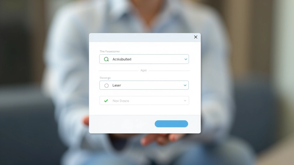 Exemplo de enquete popup no Hotjar mostrando pergunta ao utilizador sobre razão de abandono
